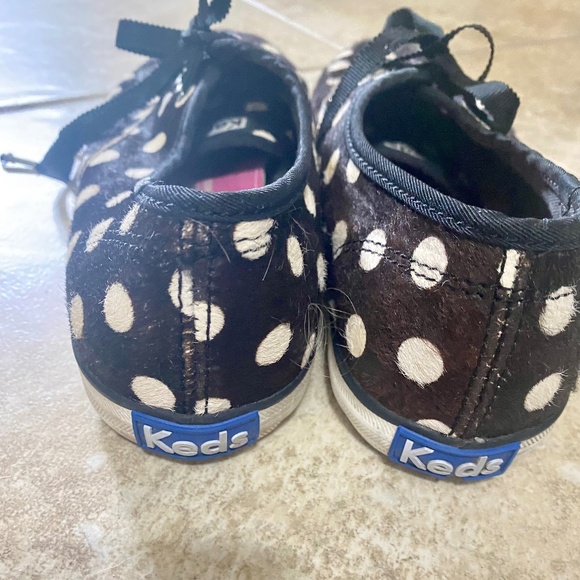 Keds Vintage Polka Dot Sneakers Size 8 - Picture 4 of 10